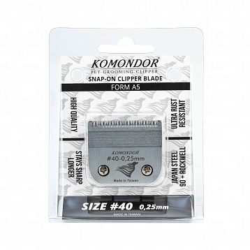 Komondor Ножевой блок #40, 0,25 мм    KA5-5598