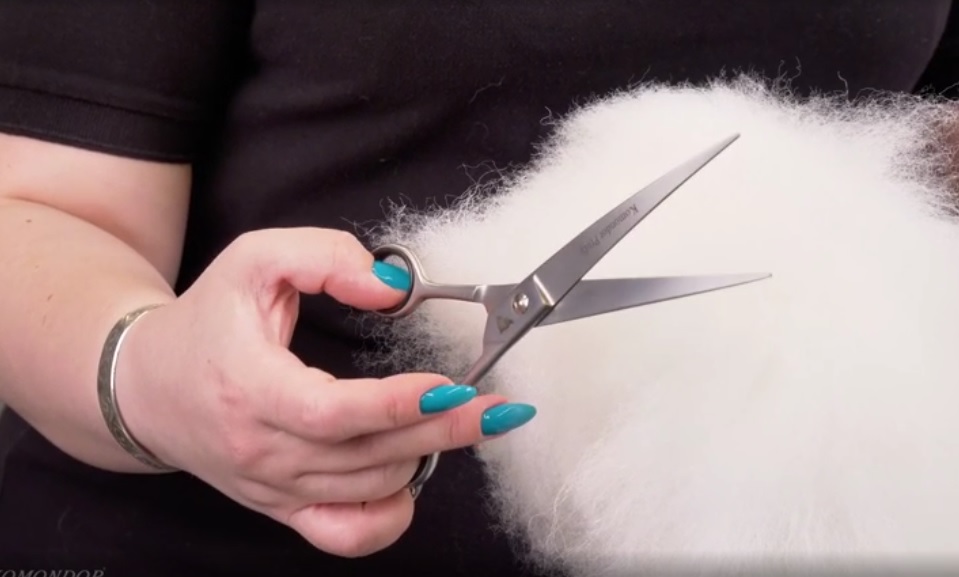 Обзор ножниц Komondor KP-011 изогнутые 8' Profy