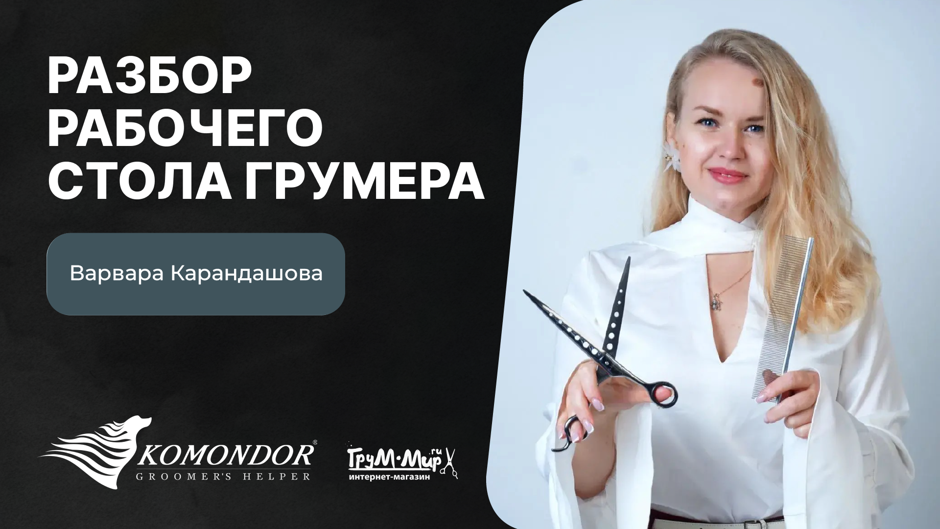 Разбор рабочего стола грумера - Варвары Карандашовой