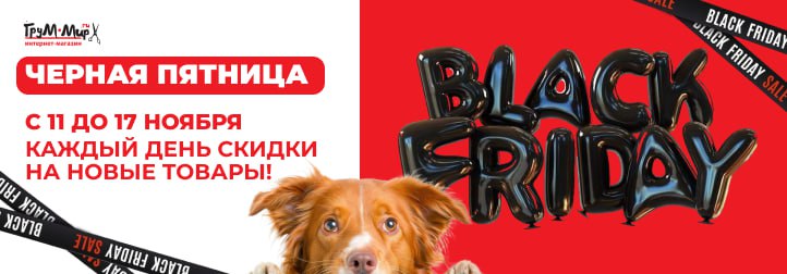 BLACK FRIDAY неделя 2025: скидки до 20% каждый день!