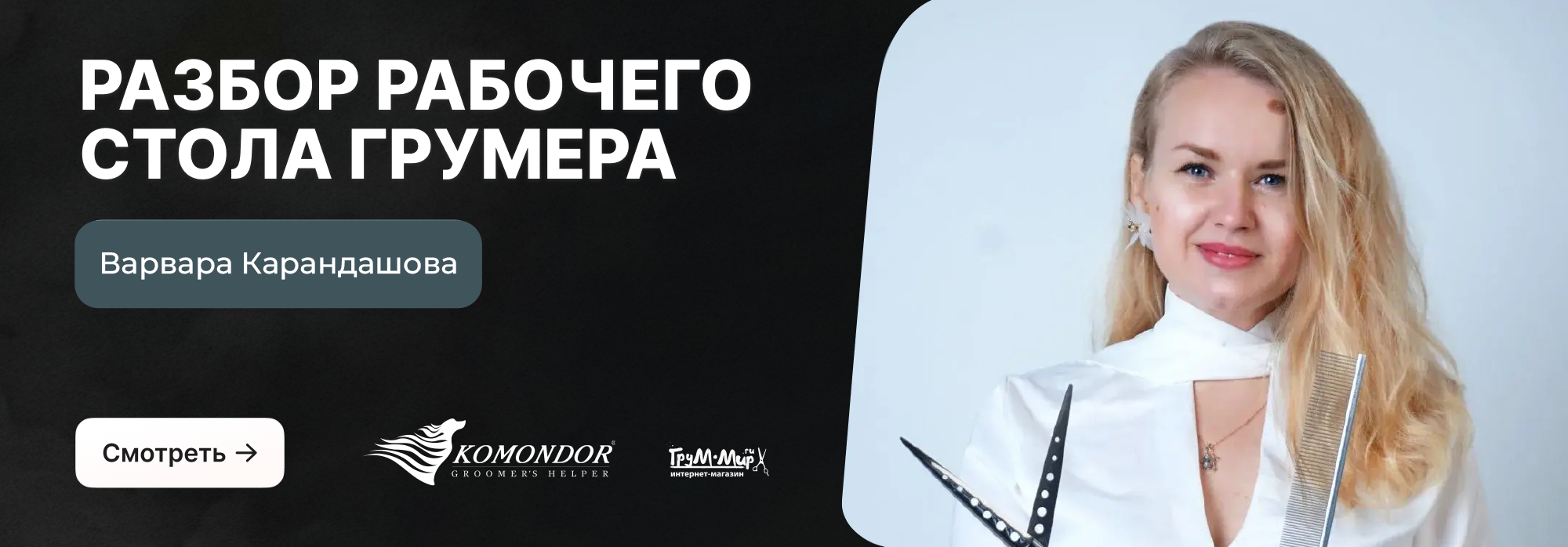 Разбор рабочего стола грумера - Варвары Карандашовой