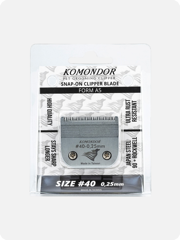 Komondor Ножевой блок #40, 0,25 мм    KA5-5598