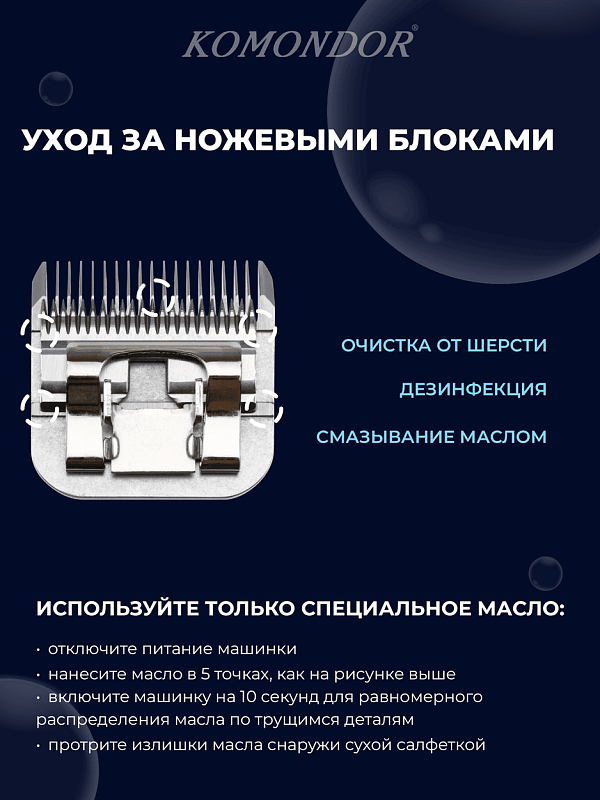 Komondor Ножевой блок #3 3/4F 13 мм, KA5-1797