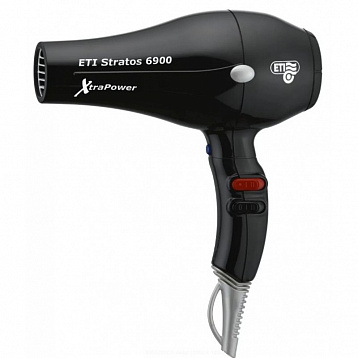 ETI Фен Stratos 6900 Xtrapower, черный, 6905200C0