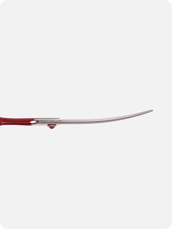 Ножницы Moshou QD-80 Red изогнутые 8' 