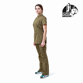 Блуза SPACE GROOM STAR  хаки  XXL   R01-8L