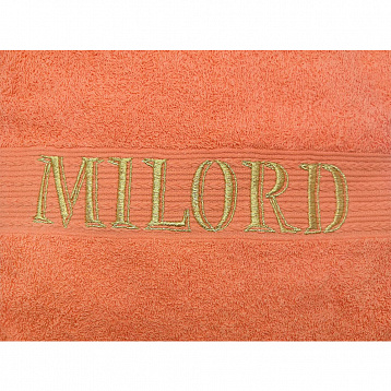 Полотенце MILORD оранжевое MT003