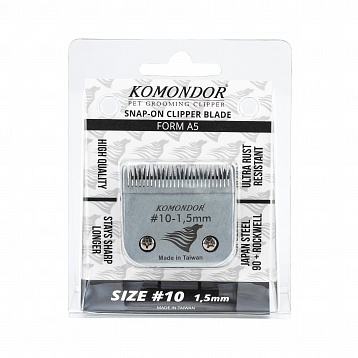 Komondor Ножевой блок #10  1,5 мм  KA5-5604