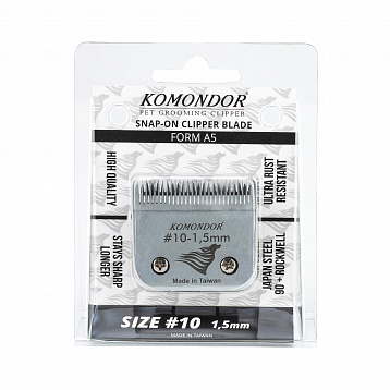 Komondor Ножевой блок #10  1,5 мм  KA5-5604