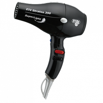 ETI Фен Stratos Superlight 390, черный, 4905200C0