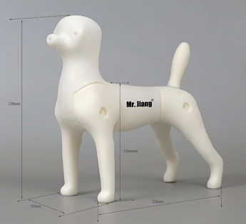 Mr.Jiang Манекен тело &quot;мини&quot;, пластик MJ-Body-057