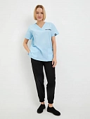 Блуза SPACE GROOM Pulsar, голубая XL, BIB4-XL