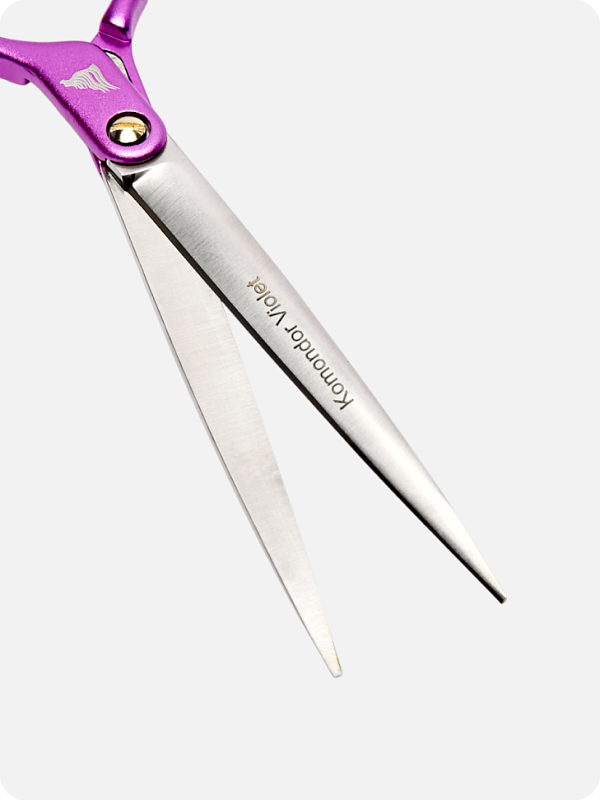 Ножницы Komondor KV-30 прямые 7" Violet