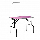 Стол "Профи" для груминга 121x60x75 фиолетовый  TP15448F