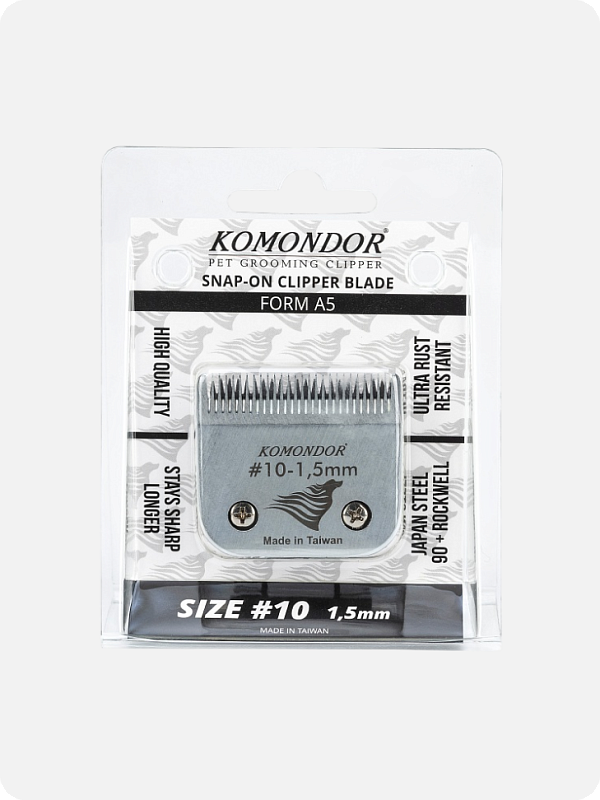 Komondor Ножевой блок #10  1,5 мм  KA5-5604