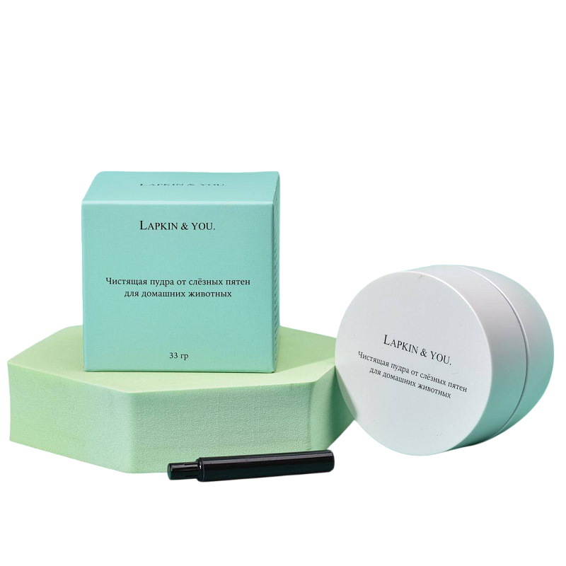 Чистящая пудра Lapkin & you от слёзных пятен для домашних животных 33 гр.,LY-7488