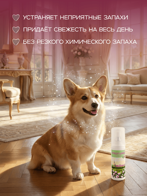 MILORD Парфюм "Канапа" аромат цветов 100 мл, (M4336)
