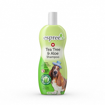 Espree Tea Tree & Aloe Шампунь Чайное дерево и алоэ для собак 591мл