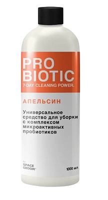 Space Groom Средство для уборки Probiotic Апельсин, 1 л, SG0330