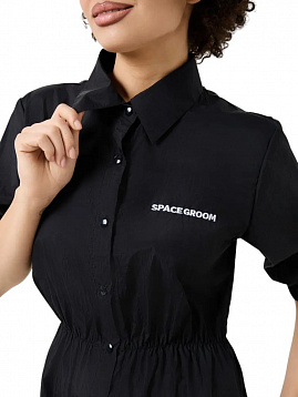 Space Groom Платье Pulsar черное M, Pulsar0427