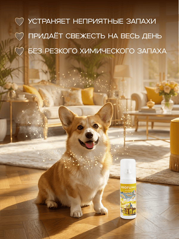 MILORD Парфюм "Венеция" аромат миндаля и специй 100 мл, (M3414)