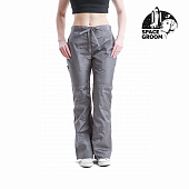 Брюки SPACE GROOM на резинке серые 1XXL B01-1