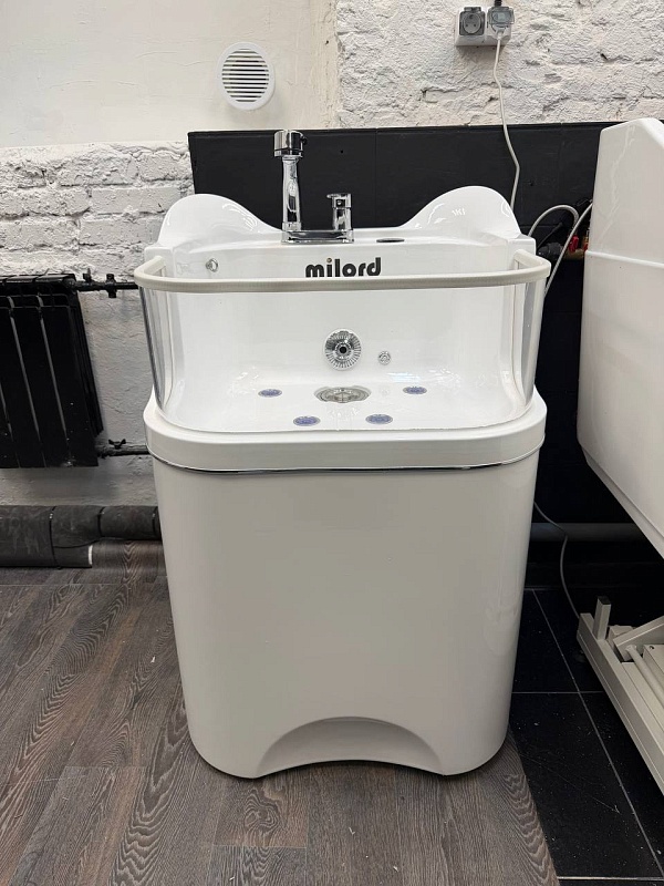 Milord Ванна озоновая для мытья собак белая B-6065XN