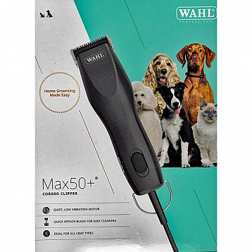 Wahl Max50+/машинка для стрижки, черный, 1251-0470