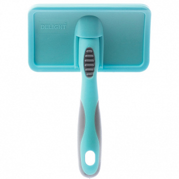 DeLIGHT AQUA Пуходерка пластик мягкий корд средняя 36821MA