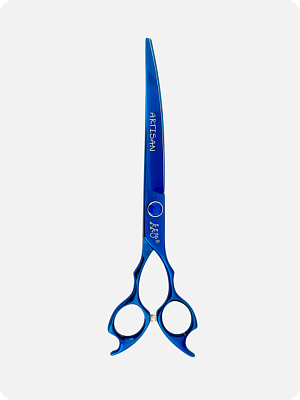 KKO Artisan Ножницы изогнутые 8\' голубой GAC800C-BL