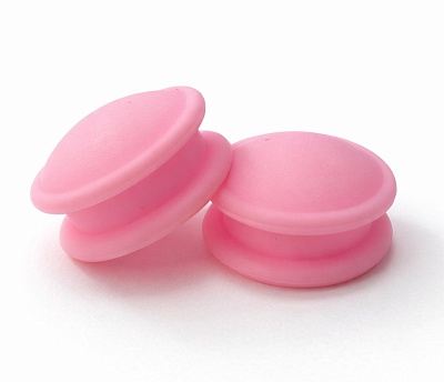 Komondor Кольца тренировочные матовые розовые (пара), KRt-018