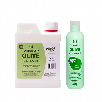 Набор Nogga для двойного типа шерсти "Olive" (881/393)