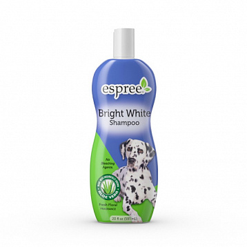 Espree Bright White Шампунь «Сияющая белизна», для собак и кошек со светлой шерстью 591мл