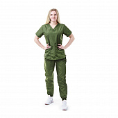 Рубашка SPACE GROOM Crew зеленый XL RZ1-XL