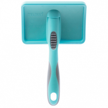 DeLIGHT AQUA Пуходерка пластик с каплей большая 368210LA