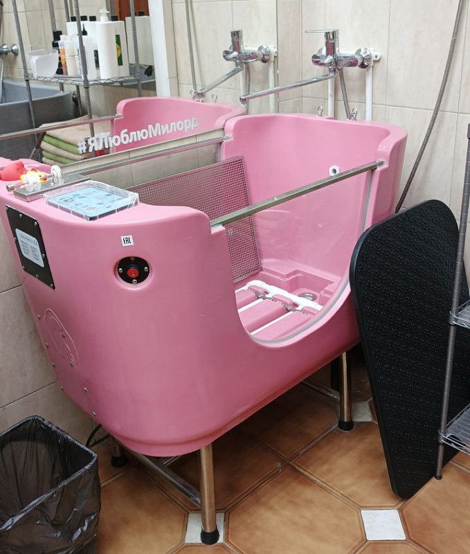 Ванна для груминга Komondor B-18, SPA -озон,  белая