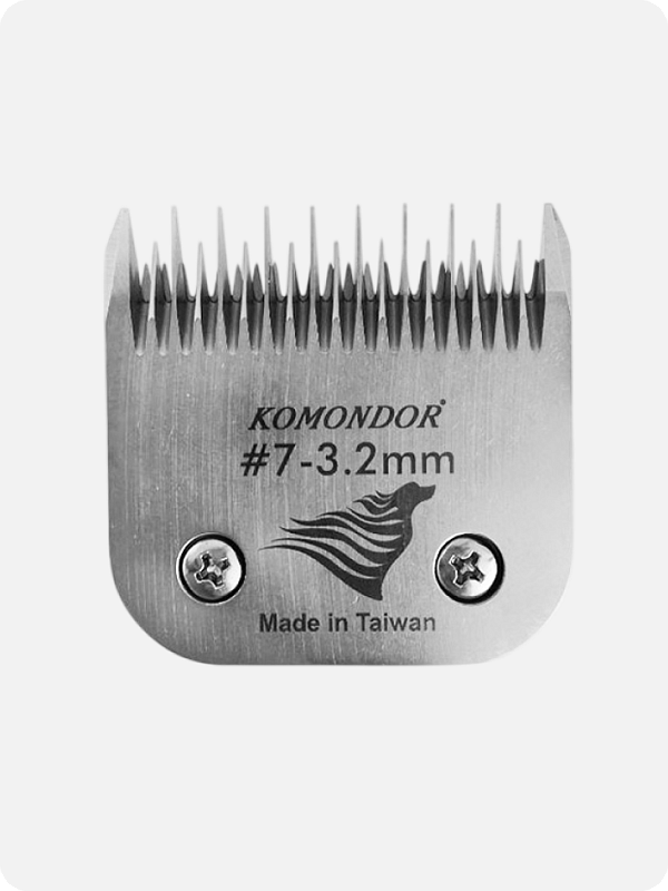 Komondor Ножевой блок филировочный #7, 3,2 мм, KA5-1803