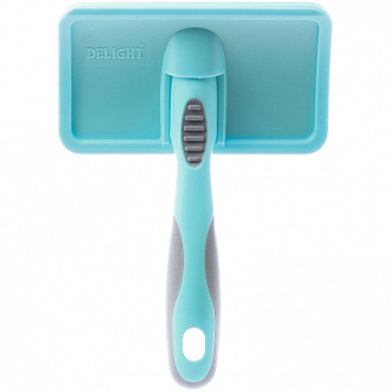 DeLIGHT AQUA Пуходерка пластик с каплей средняя 368210MA