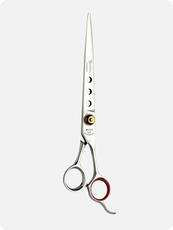 Ножницы Geib Cheetah прямые, с отверстиями 8,5'