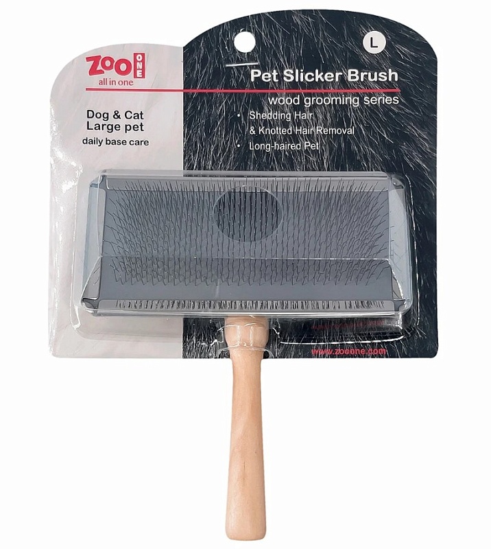 Пуходёрка ZooOne ОПТИМА металлическая малая с каплей 46841L 