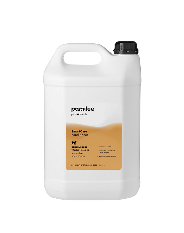 Pamilee Кондиционер для всех типов шерсти собак SmartCare Conditioner, 5л, SCC51048