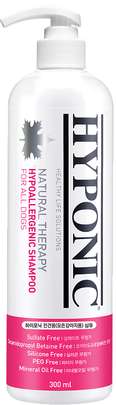 Hyponic Hypoallergenic шампунь для собак 300 мл