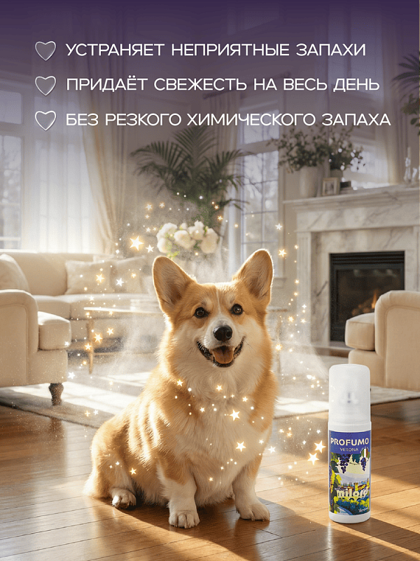 MILORD Парфюм "Верона"  аромат винограда 100 мл, (М3421)