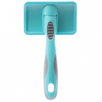 DeLIGHT AQUA Пуходерка пластик мягкий корд малая 36821SA