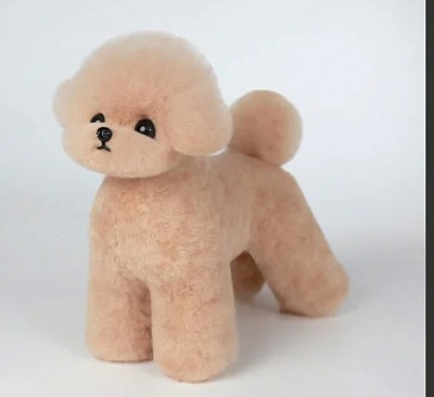 Mr.Jiang Мех на тело мини Пудель шампань MJ-Bfur-066